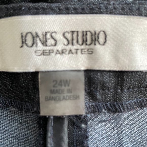 Women's Plus Size Jones Studio Trouser Pants - Picture 3 of 4